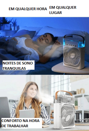Ar condicionado/umidificador portátil MiniAir®