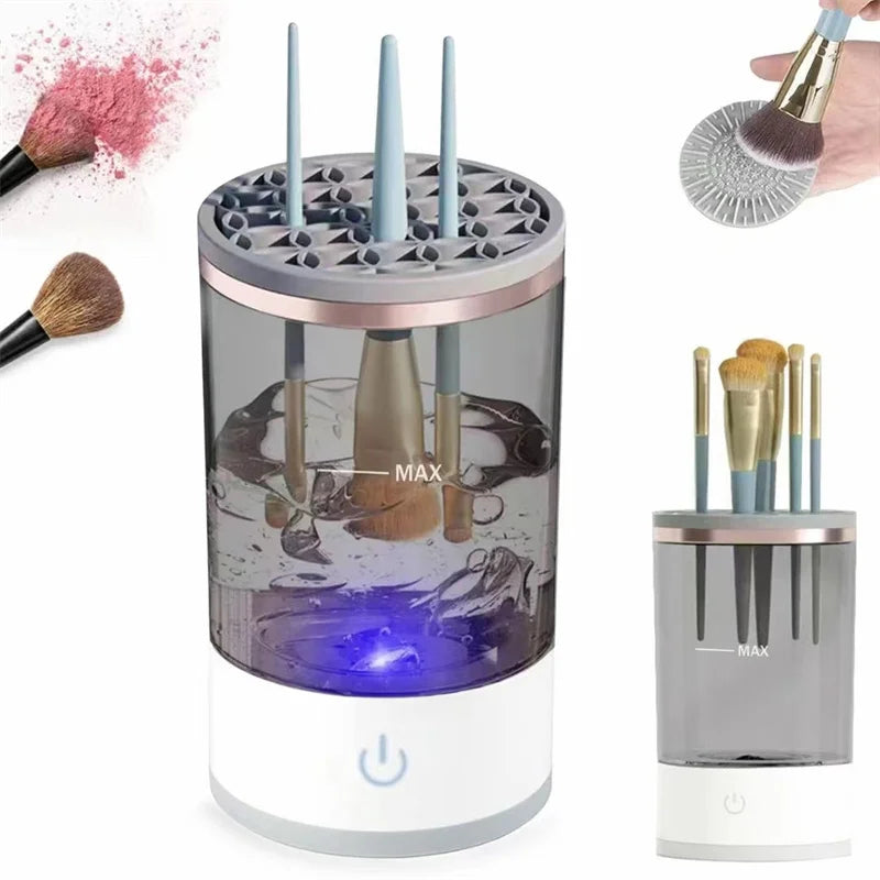 Limpador de pincéis de maquiagem elétrico Cleaner Brush Alvorah®