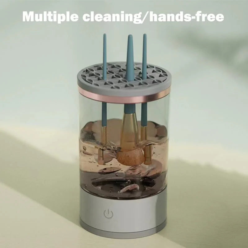 Limpador de pincéis de maquiagem elétrico Cleaner Brush Alvorah®