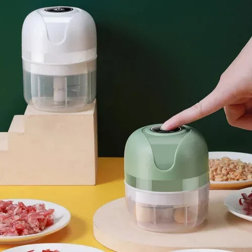 Mini Processador Elétrico MiniMax para carnes, vegetais e frutas