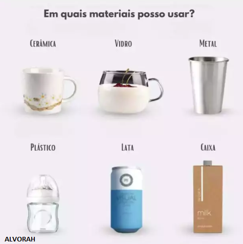 AQUECEDOR PORTÁTIL DE XÍCARAS ALVORAH®