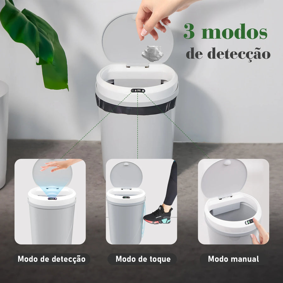 Lixeira com sensor de toque automático Clean Touch®