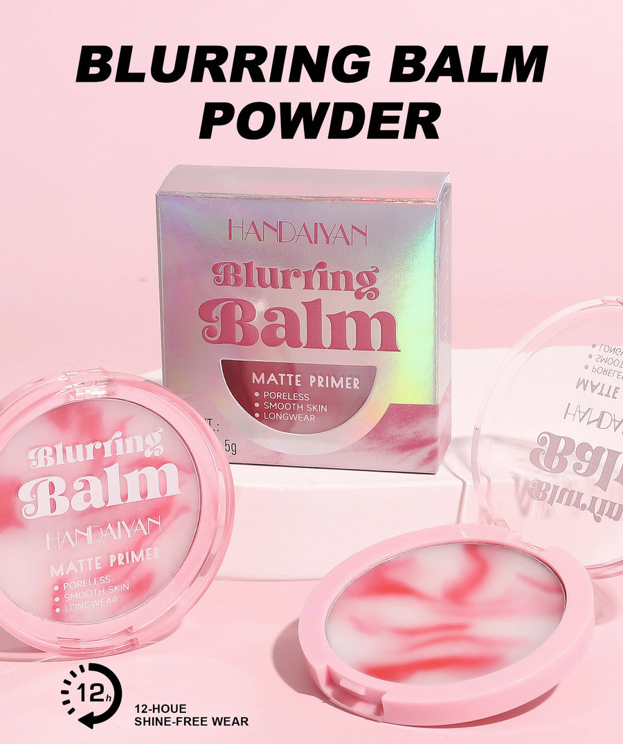 HANDAIYAN-Super Smooth Natural Setting Powder, corretivo impermeável, maquiagem de rosto de longa duração, cosméticos pressionados