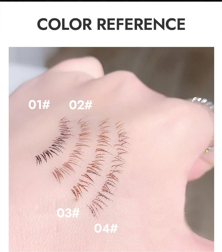 Gege Bear-Caneta delineador líquido à prova d'água, à prova de manchas, maquiagem rápida e precisa, secagem rápida e suave