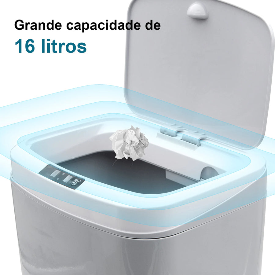 Lixeira com sensor de toque automático Clean Touch®