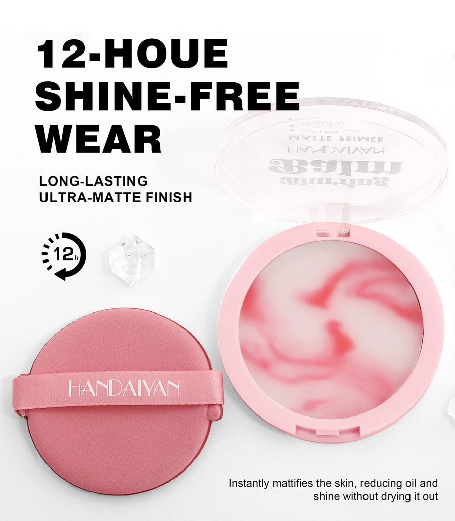 HANDAIYAN-Super Smooth Natural Setting Powder, corretivo impermeável, maquiagem de rosto de longa duração, cosméticos pressionados