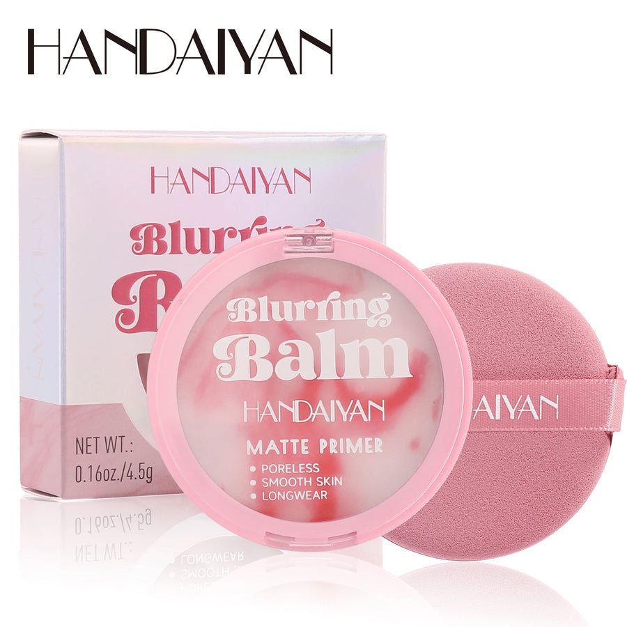 HANDAIYAN-Super Smooth Natural Setting Powder, corretivo impermeável, maquiagem de rosto de longa duração, cosméticos pressionados