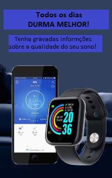 Smartwatch Relógio Inteligente Com Marcação De Batimentos WS Time®